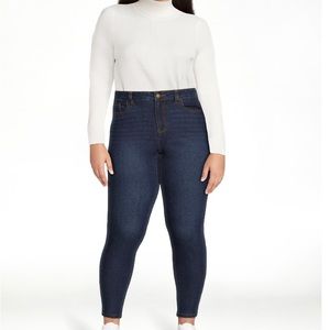 Time and Tru Womens Cropped Skinny Jeans